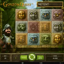 PokoBet - Gonzo's Quest Slot Game - NetEnt
